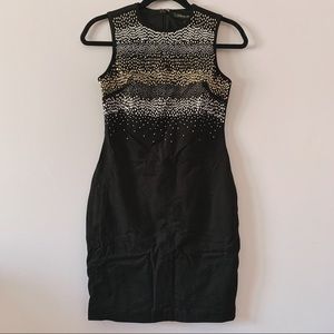 Cynthia Steffe Bedazzled Black Dress